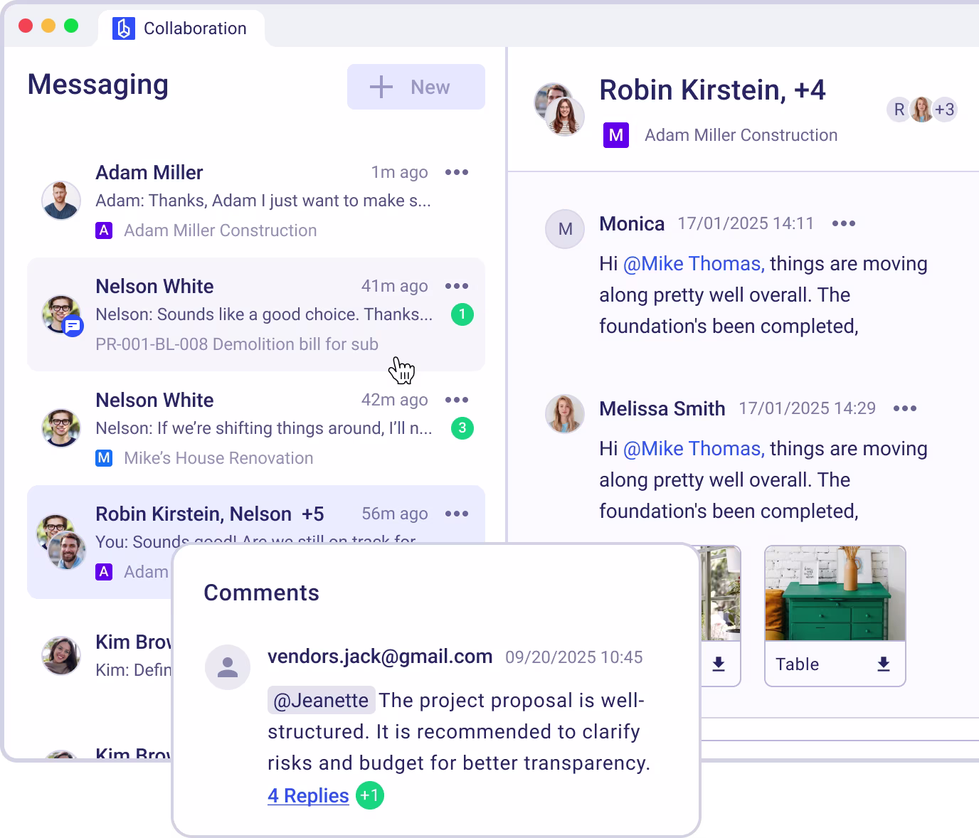 Simplify Construction Communication Across Teams, Subs & Vendors, and Clients