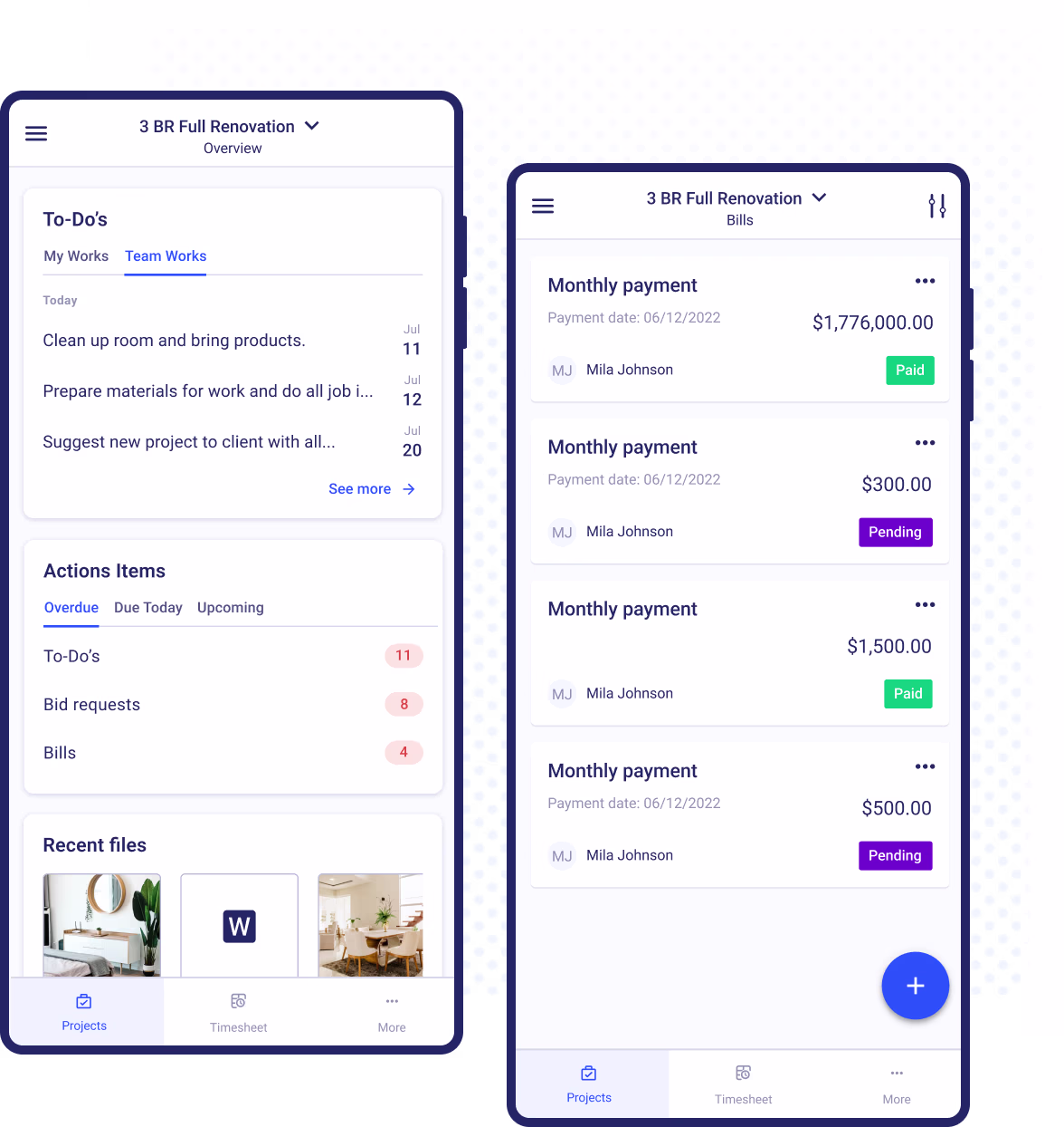 Manage your design build construction on-the-go