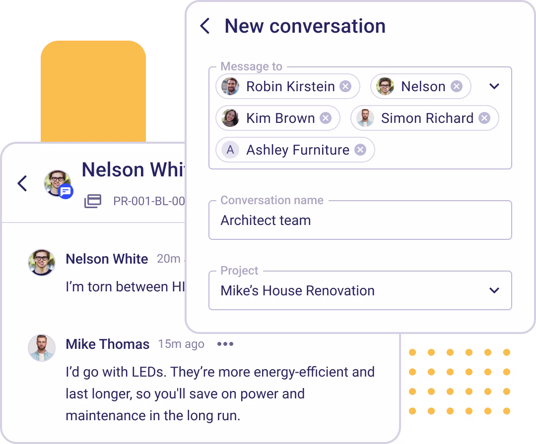 Project-Based & Task-Specific Messaging