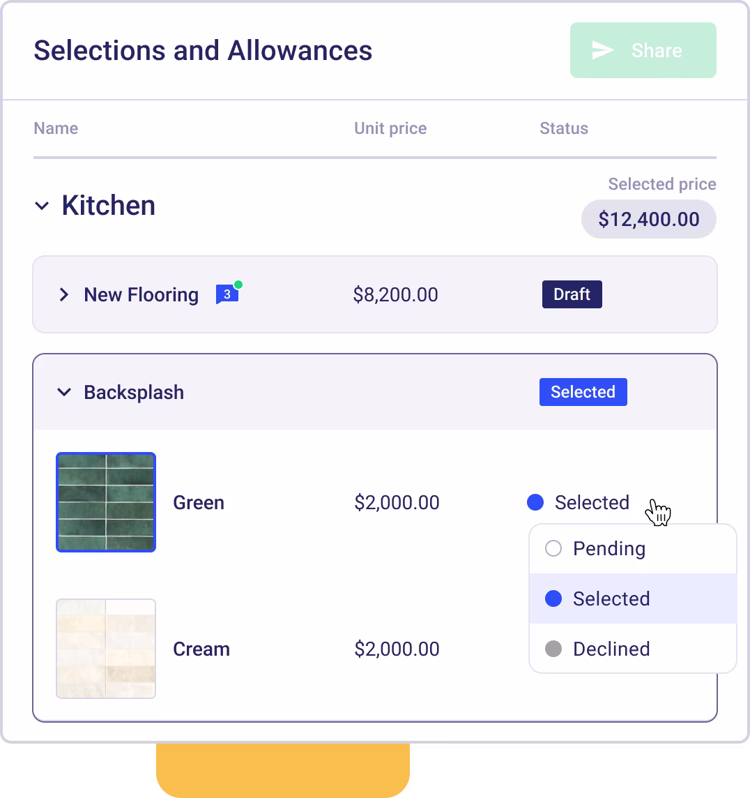 Simplify Client Decisions with Streamlined Selections
