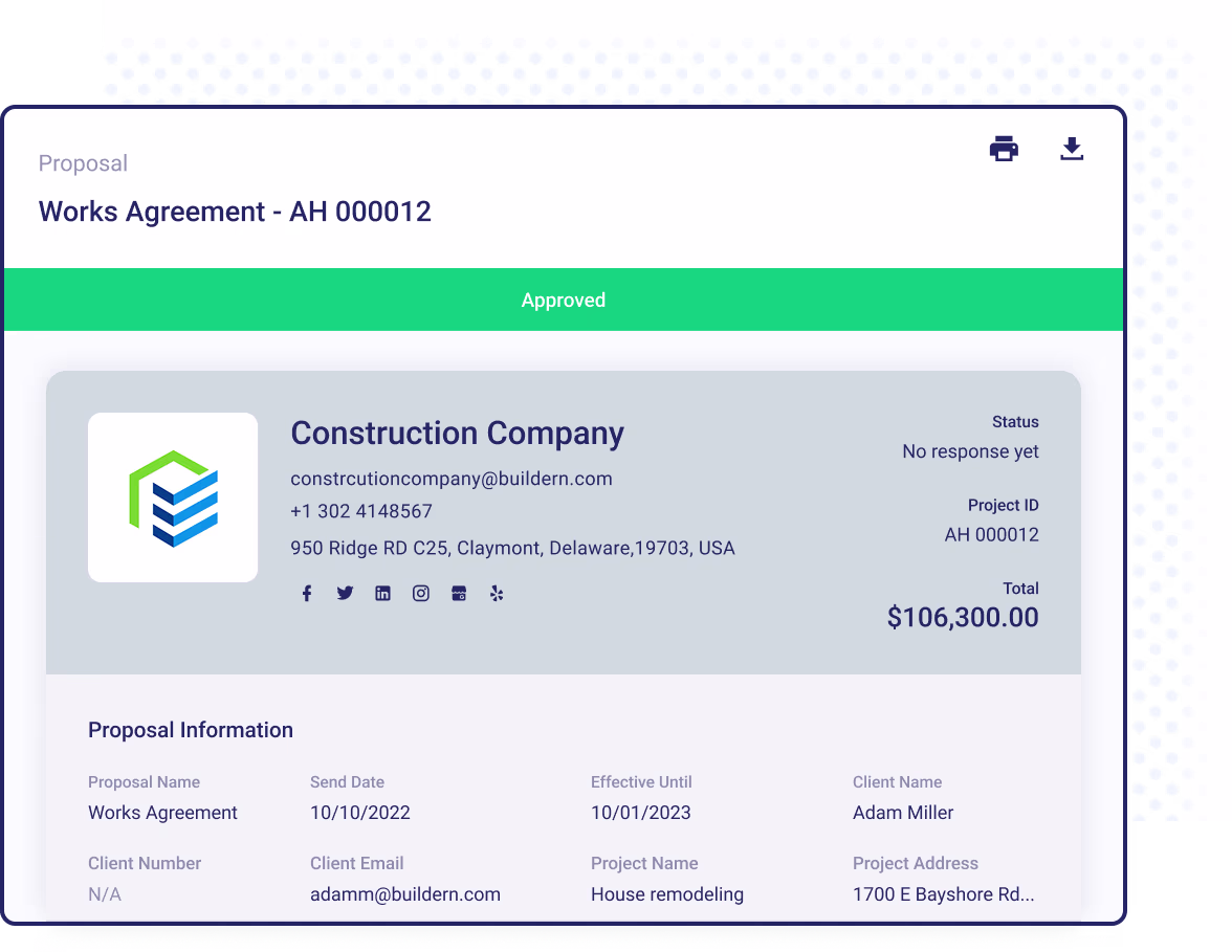 Create winning proposals to get the best projects for your business