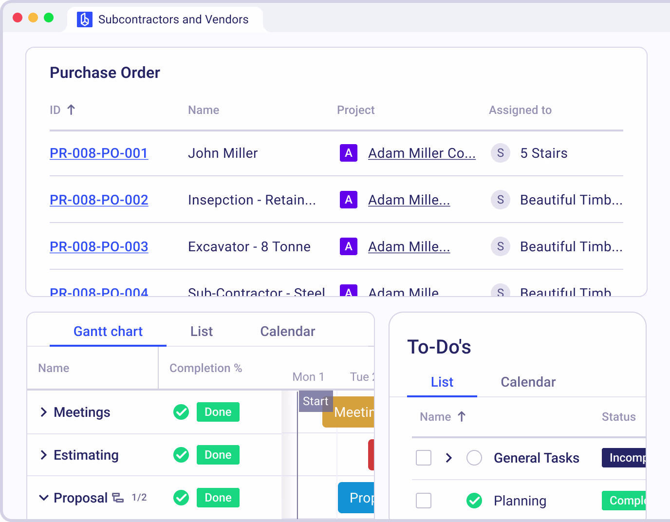 Streamline Subcontractor and Vendor Collaboration with a Centralized Portal