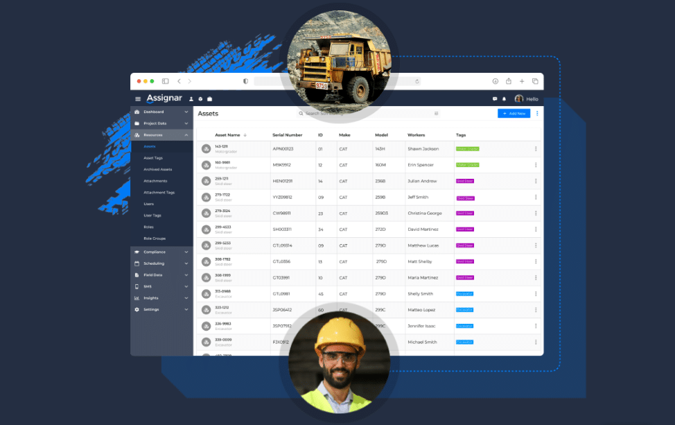 Assignar construction scheduling software homepage