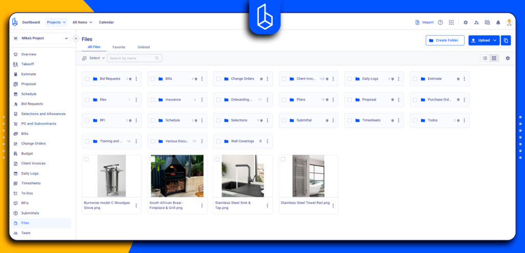 files on Buildern