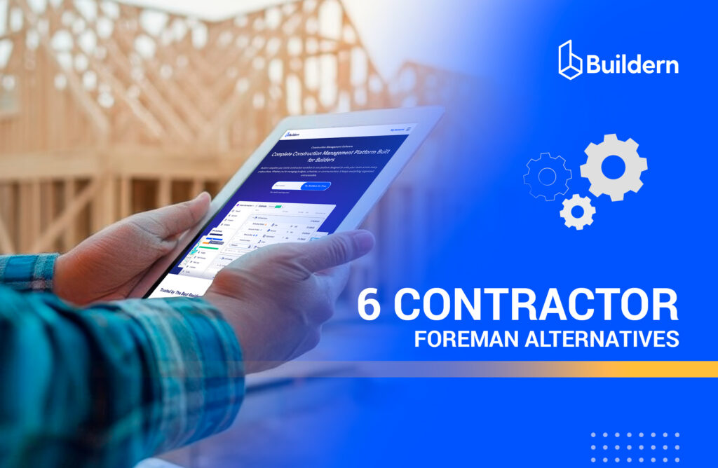 contractor foreman alternatives
