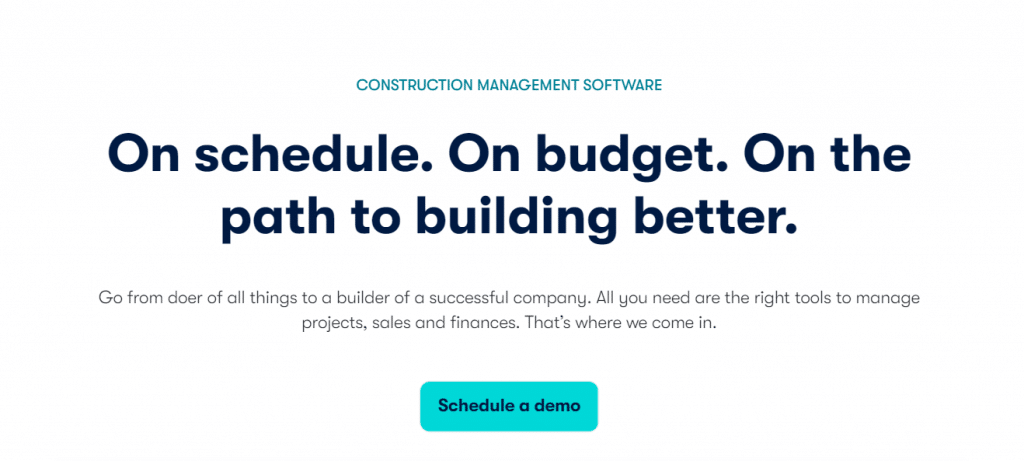 Buildertrend homepage