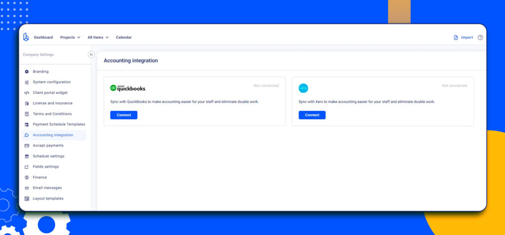 accounting integration with xero and quickbooks