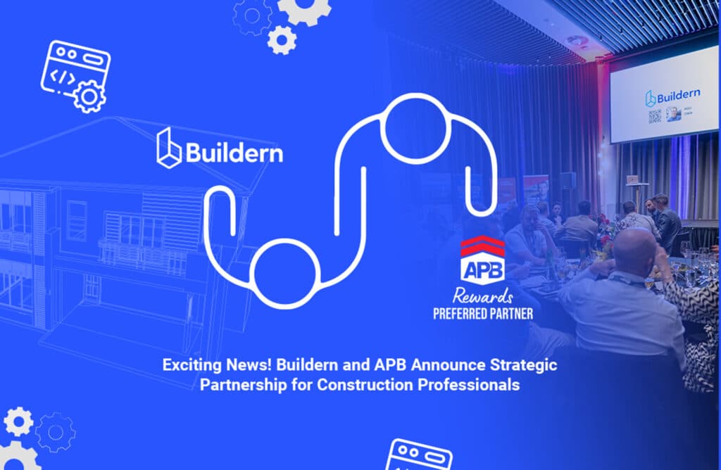 Exciting News! Buildern and APB Announce Strategic Partnership for Construction Professionals