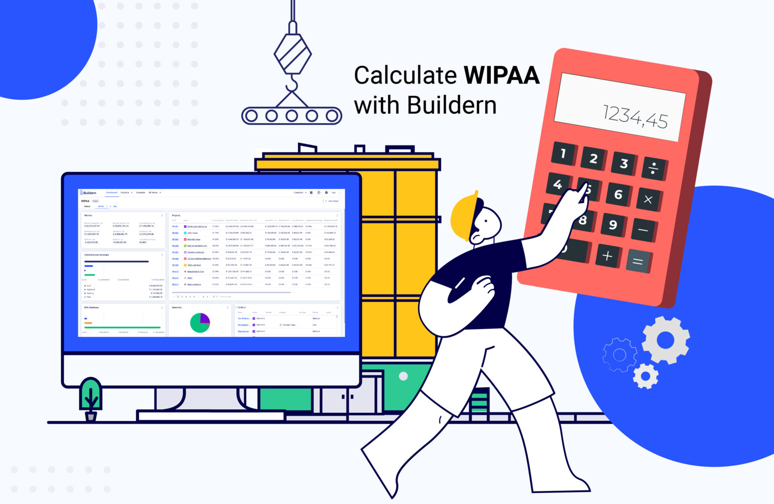 Wipaa calculation online for construction company