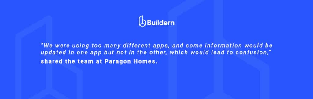 Paragon homes quote