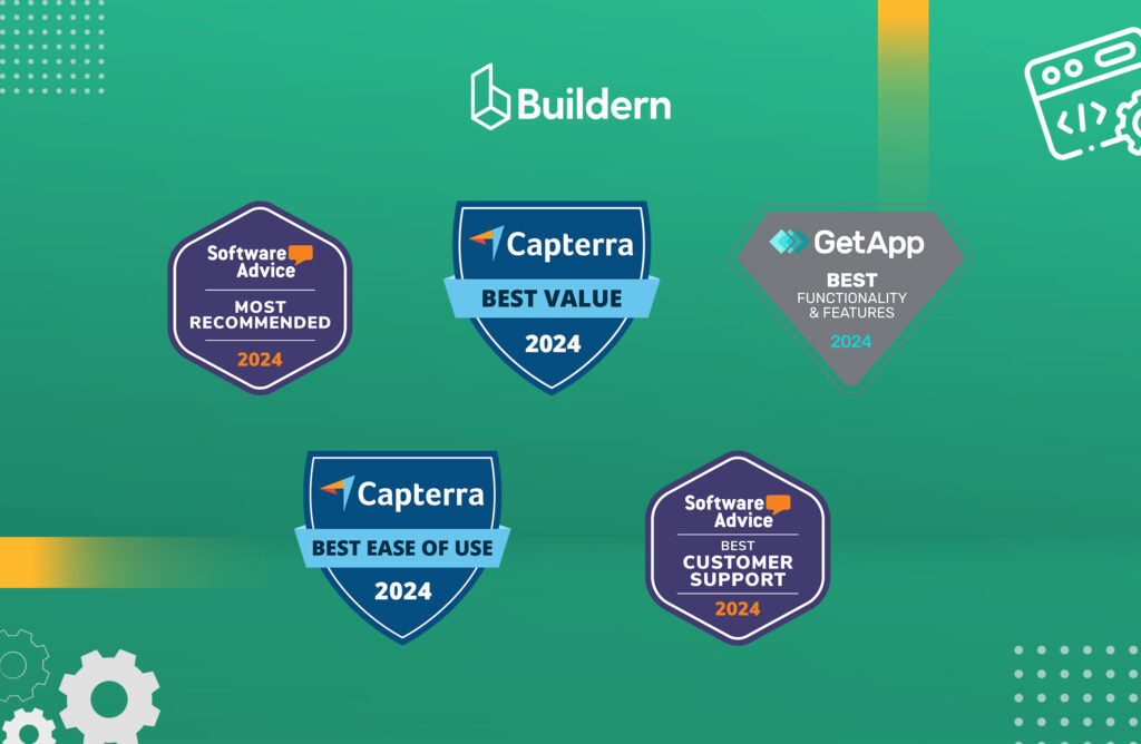 Buildern construction project management software awards 2024 