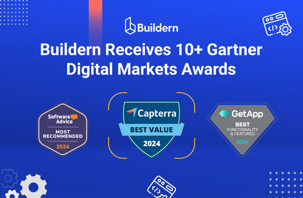 Buildern received gartner digital markets awards 2024