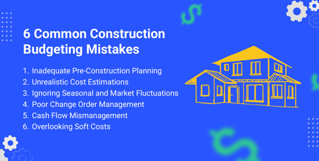 Budgeting mistakes