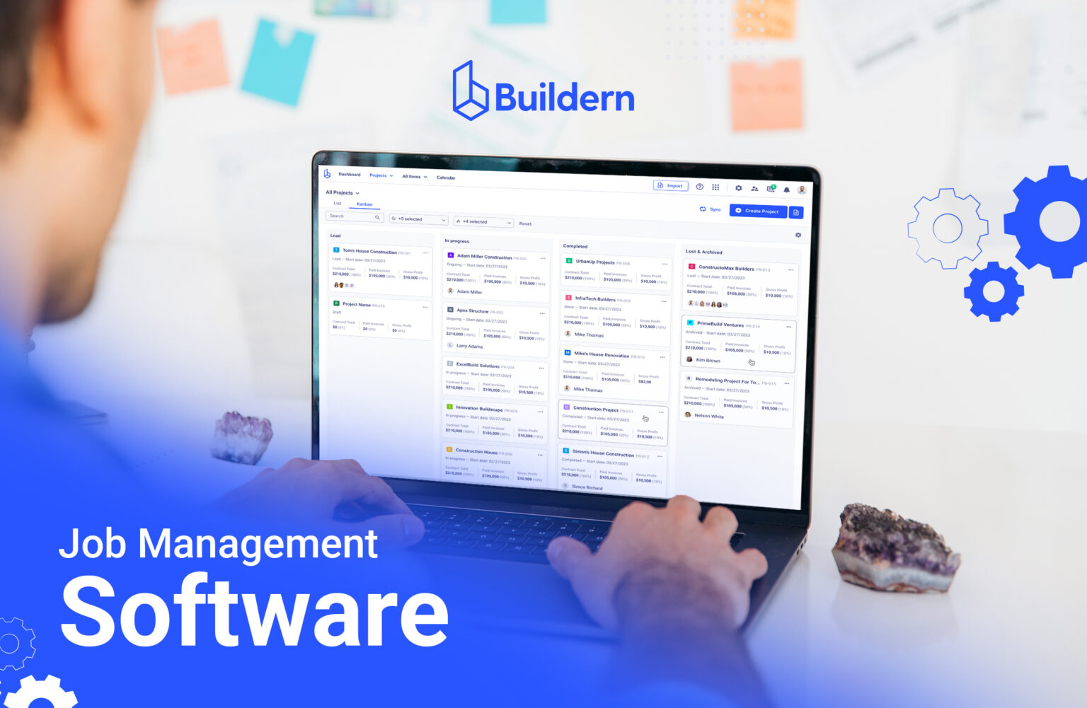 Construction job management software