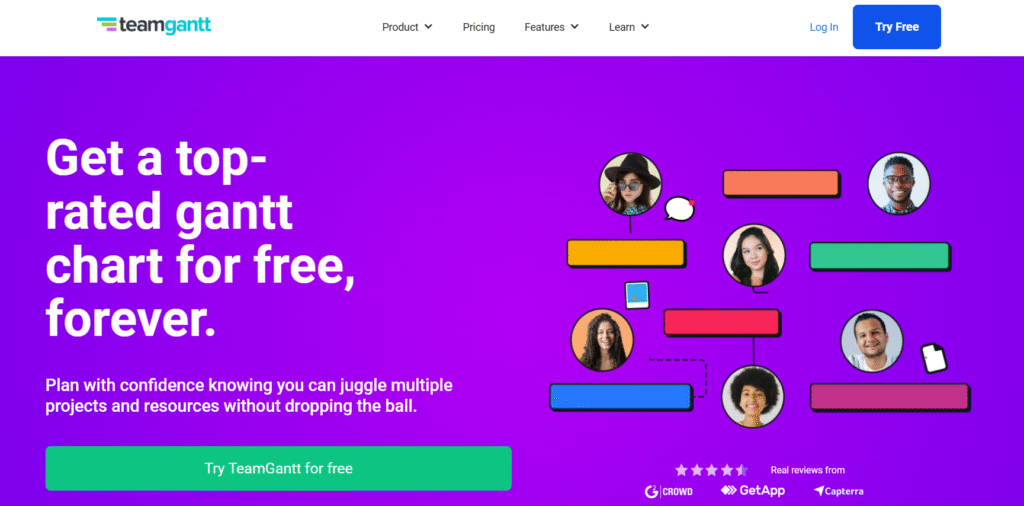Teamgantt software