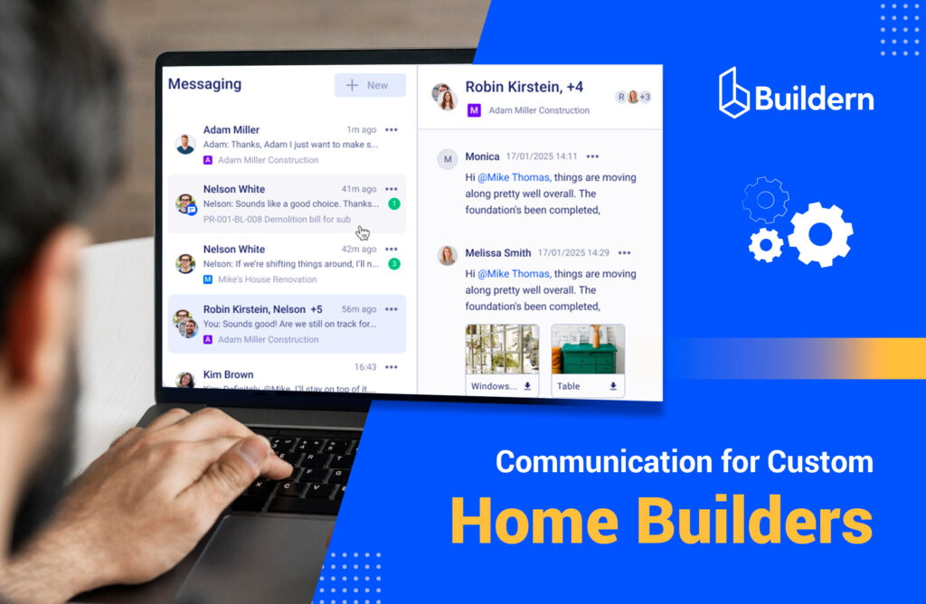 client communication for custom builders