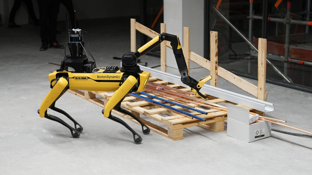 robot example in construction