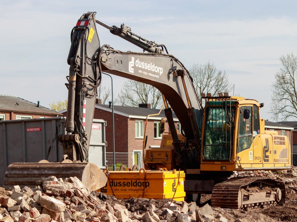 Construction demolition works