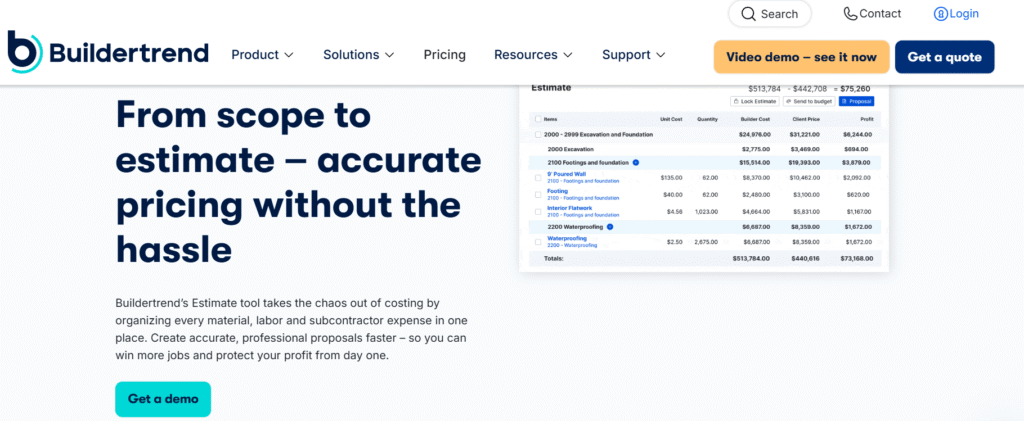 buildertrend screenshot