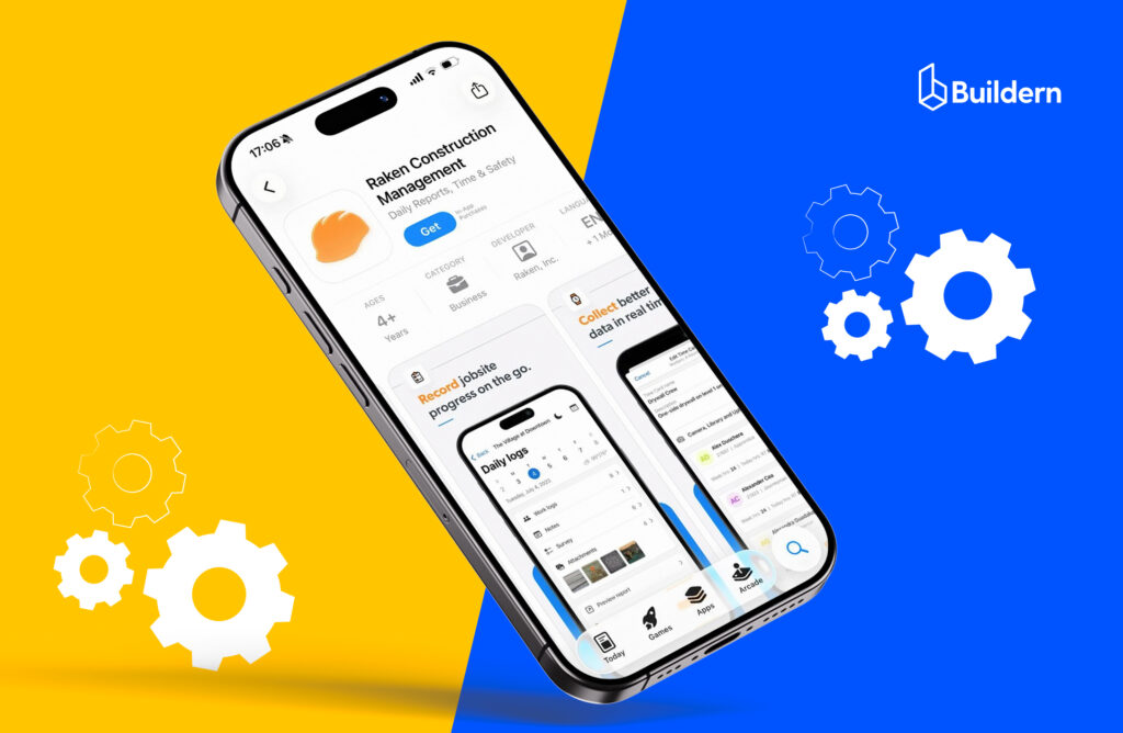 Raken app screenshot