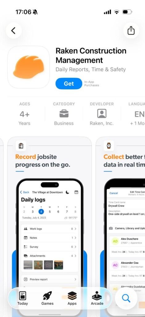 buildertrend app screenshot