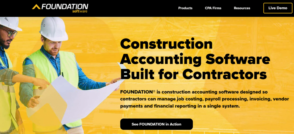foundation software homepage