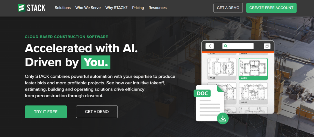 Stack homepage