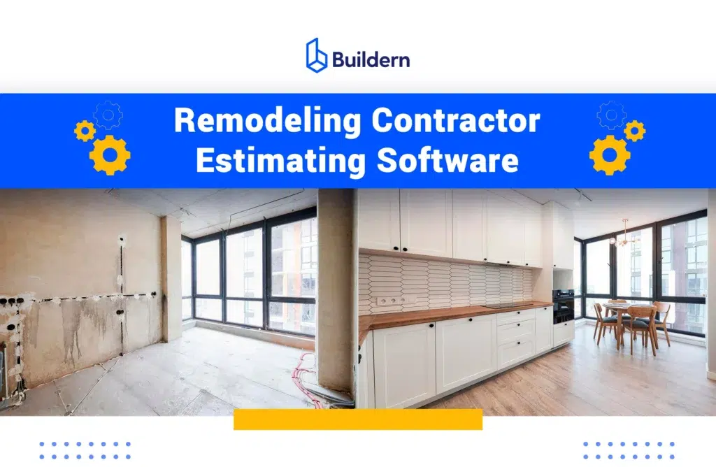 remodeling contractor estimating software