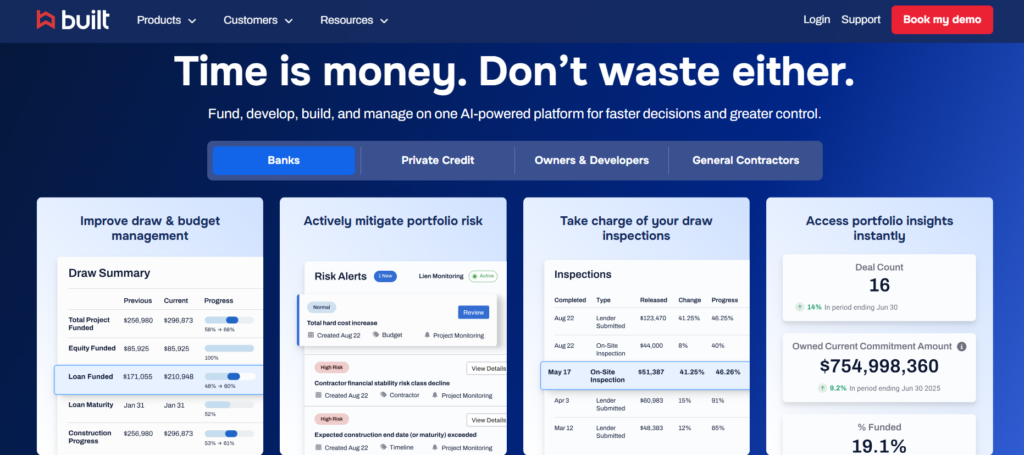 Built homepage