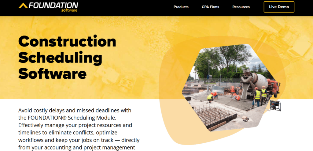 Foundation homepage