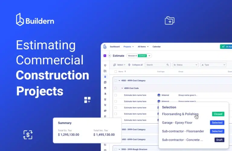How to Estimate Commercial Construction Projects: Step-by-Step Guide