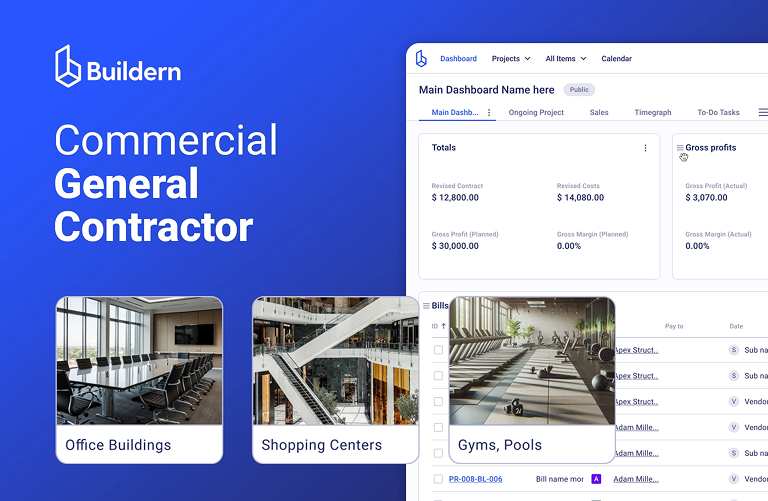 Commercial General Contractor: Challenges and Tools Needed for Better Project Management