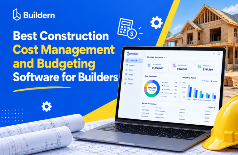 Best Construction Cost Management and Budgeting Software for Builders (2026)