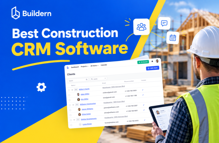 Best Construction CRM Software in 2026